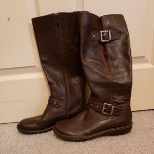 BOC - Born Brown Leather Boots size 8